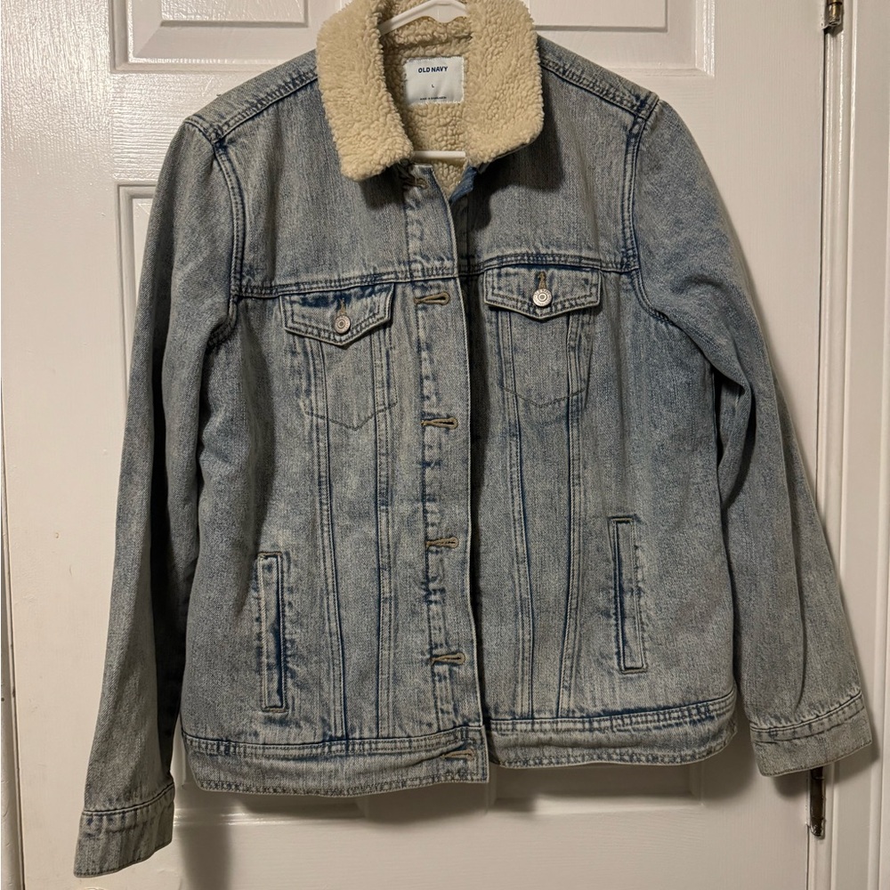 Fleece Lined Jean Jacket